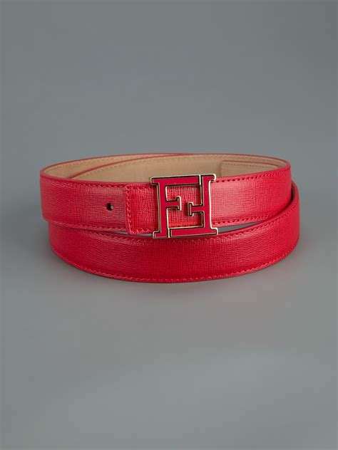 red fendi belt|fendi belt size guide.